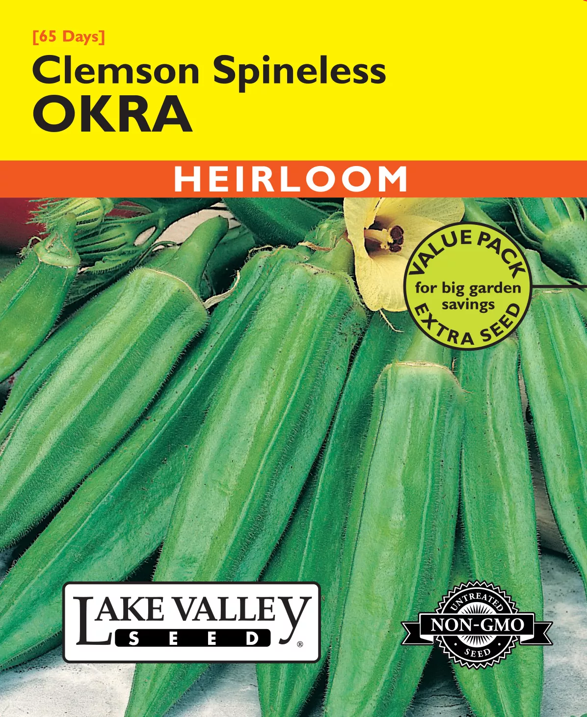 Okra Clemson Spineless – Item #4186