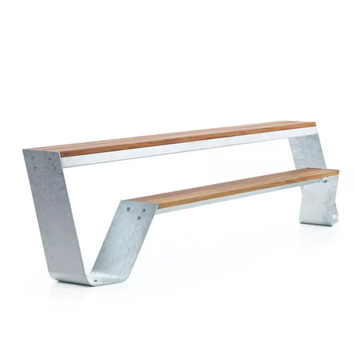 One-Piece Bench Combination – Combination | Single side 1.8m teak