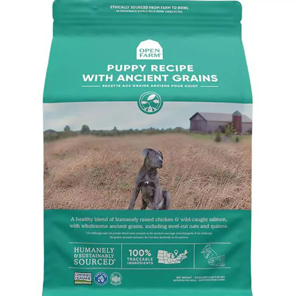 Open Farms, Ancient Puppy Chicken & Salmon, 4 lb