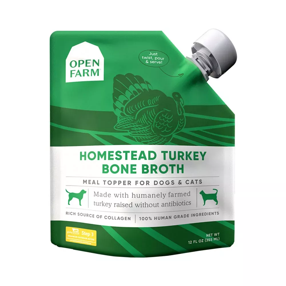 Open Farms, Bone Broth Turkey, 12 oz