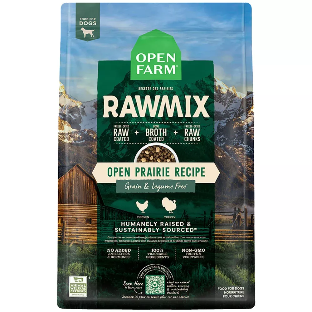 Open Farms, Grain Free Rawmix Prairie, 3.5 lb