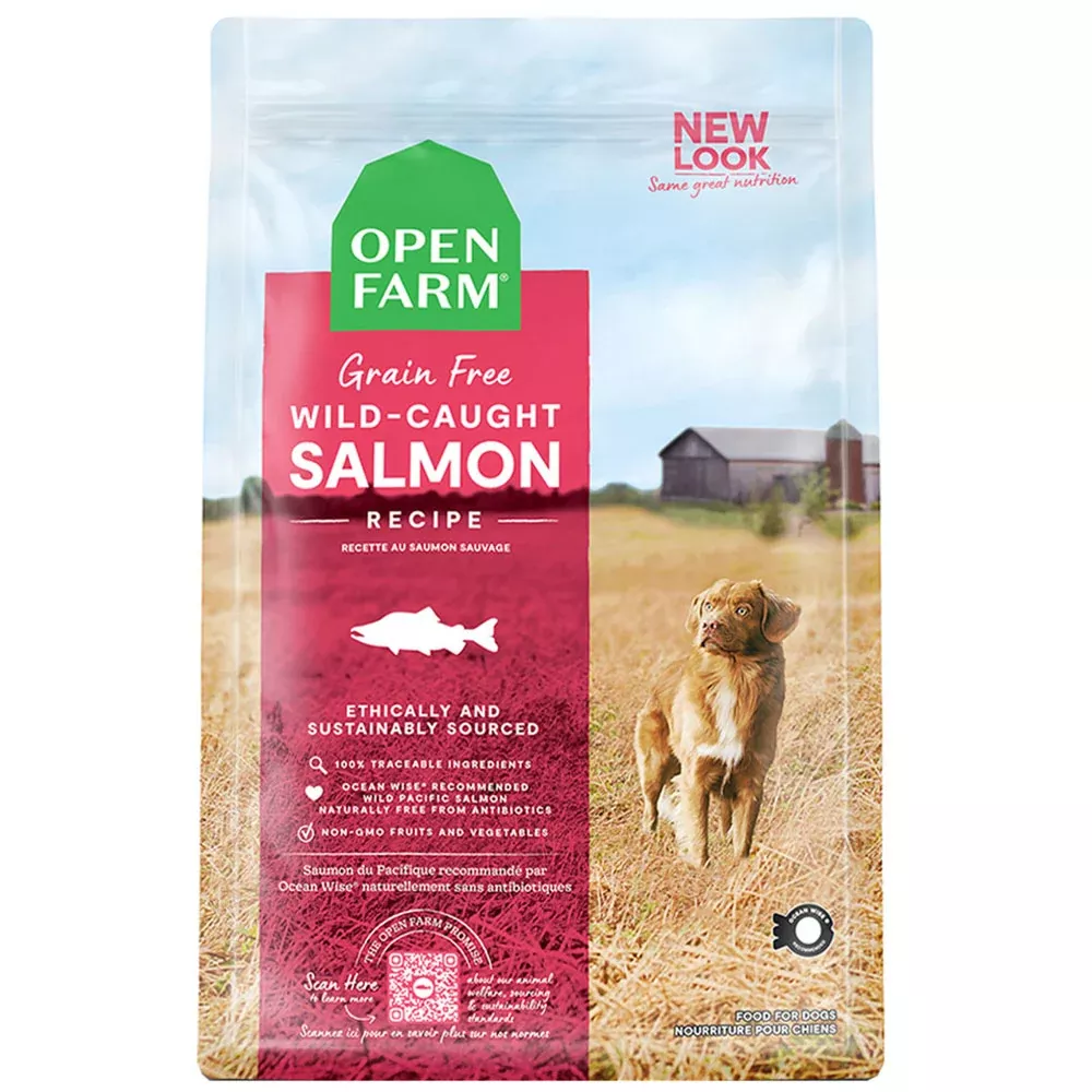 Open Farms, Grain Free Wild Salmon, 4 lb