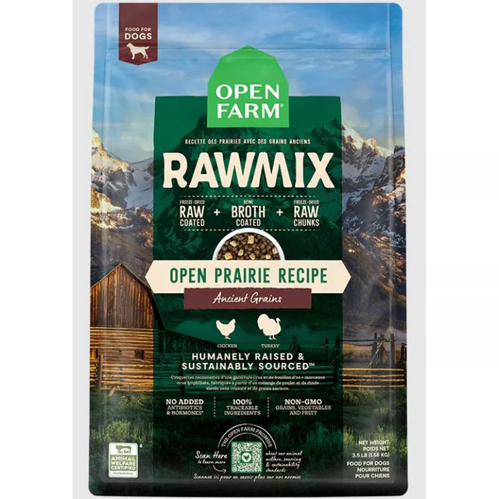 Open Farms, Rawmix Ancient Prairie, 3.5 lb