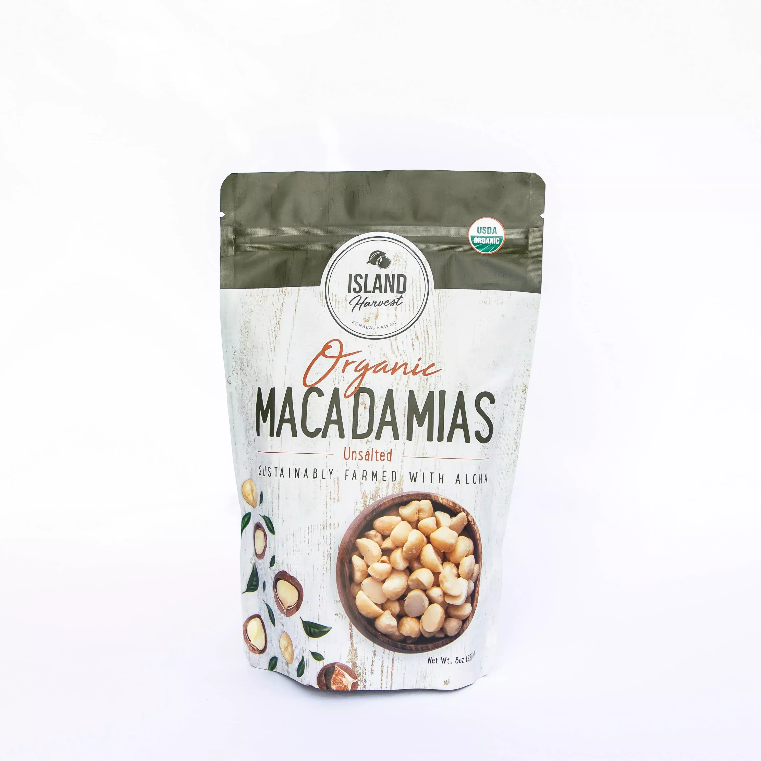 Organic Macadamias Unsalted (4oz)