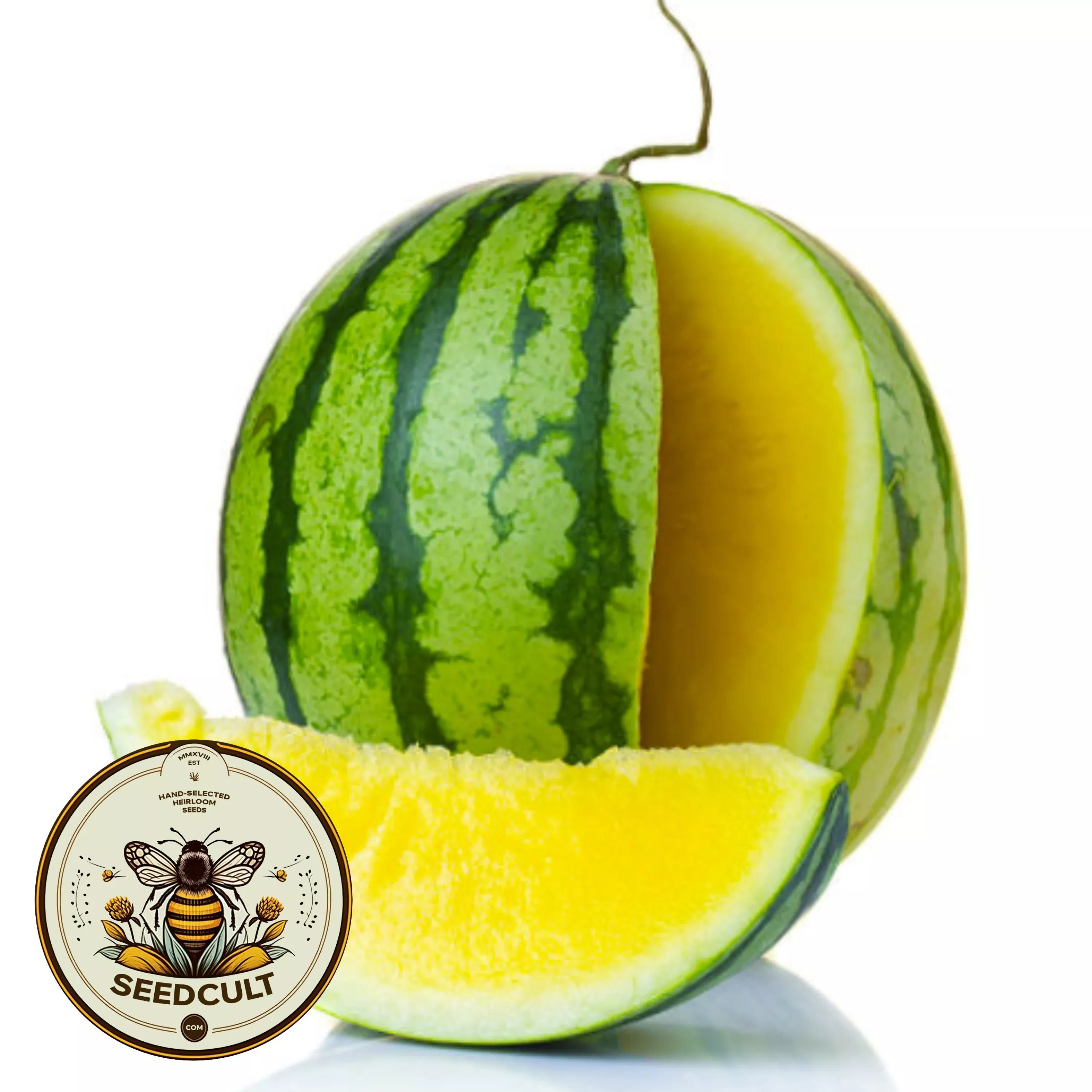 Organic Petite Yellow Watermelon Seeds CI4220