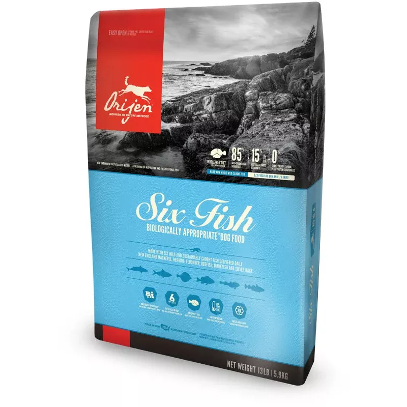 Orijen Six Fish Dog Food, 13 LB