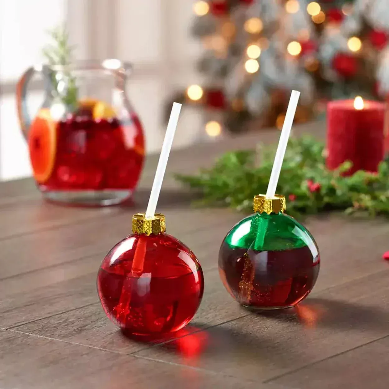 Ornament Sippers - Set of 2