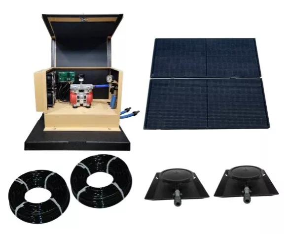 OWS Turbo II Solar Powered Pond Aeration System