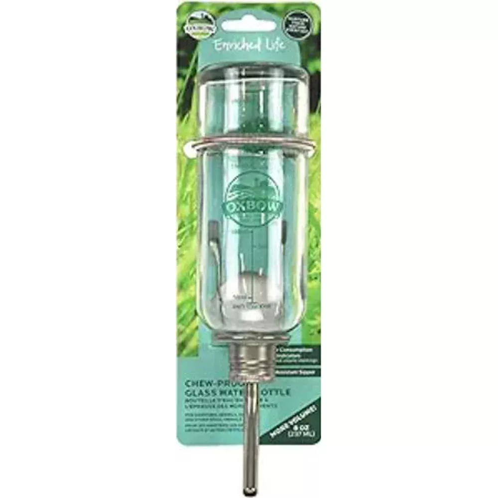 Oxbow, Glass Water Bottle, 8 oz.