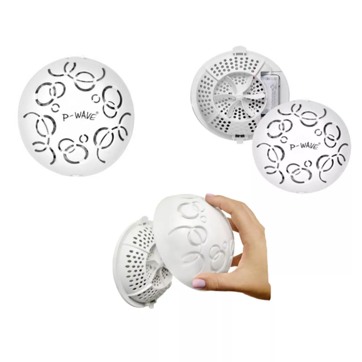 P-Wave Easy Fresh Fan Covers Fragrance {Ocean Mist} 12 Pack PLUS 1 FAN STARTER SET