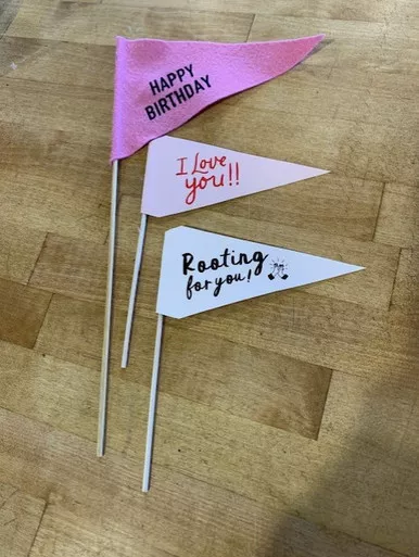 Paper Plant Flag