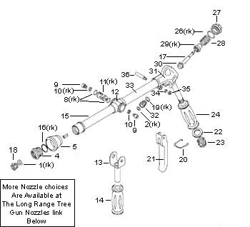 Parts for Obsolete Long Range Tree Guns Parts