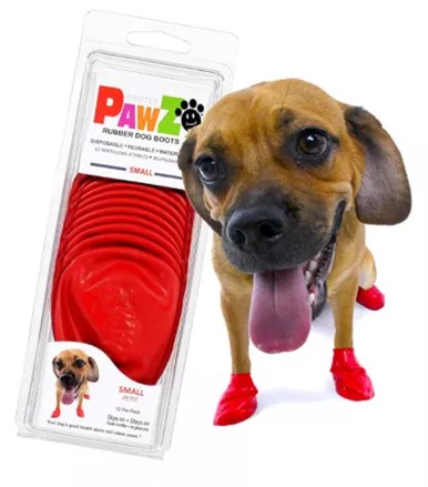 Pawz Rubber Dog Boots Small