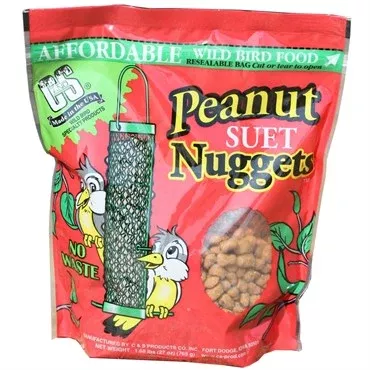 Peanut Suet Nuggets Wild Bird Food, 27 oz.