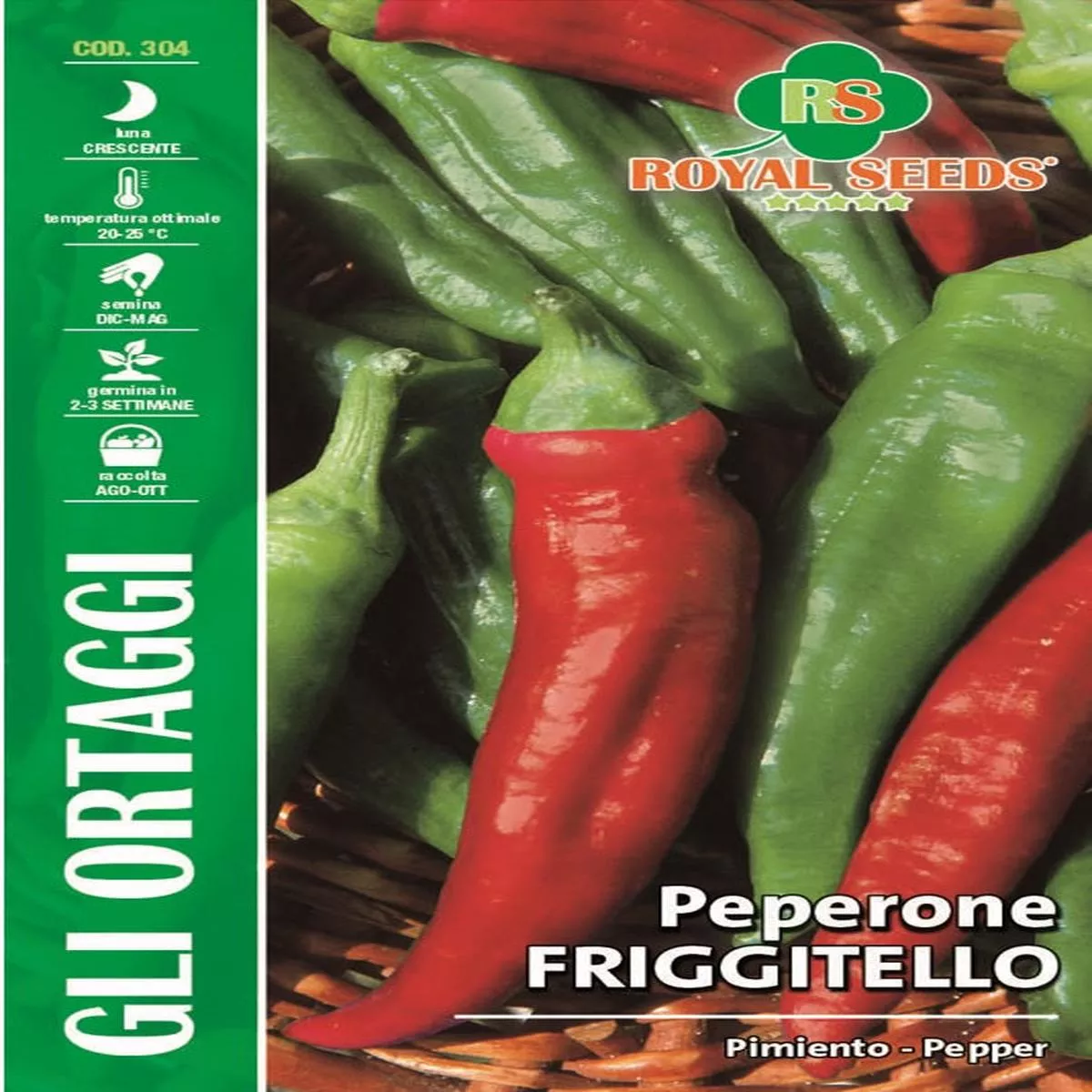 Pepper Friggitello – Royal Seed RYMO97/101