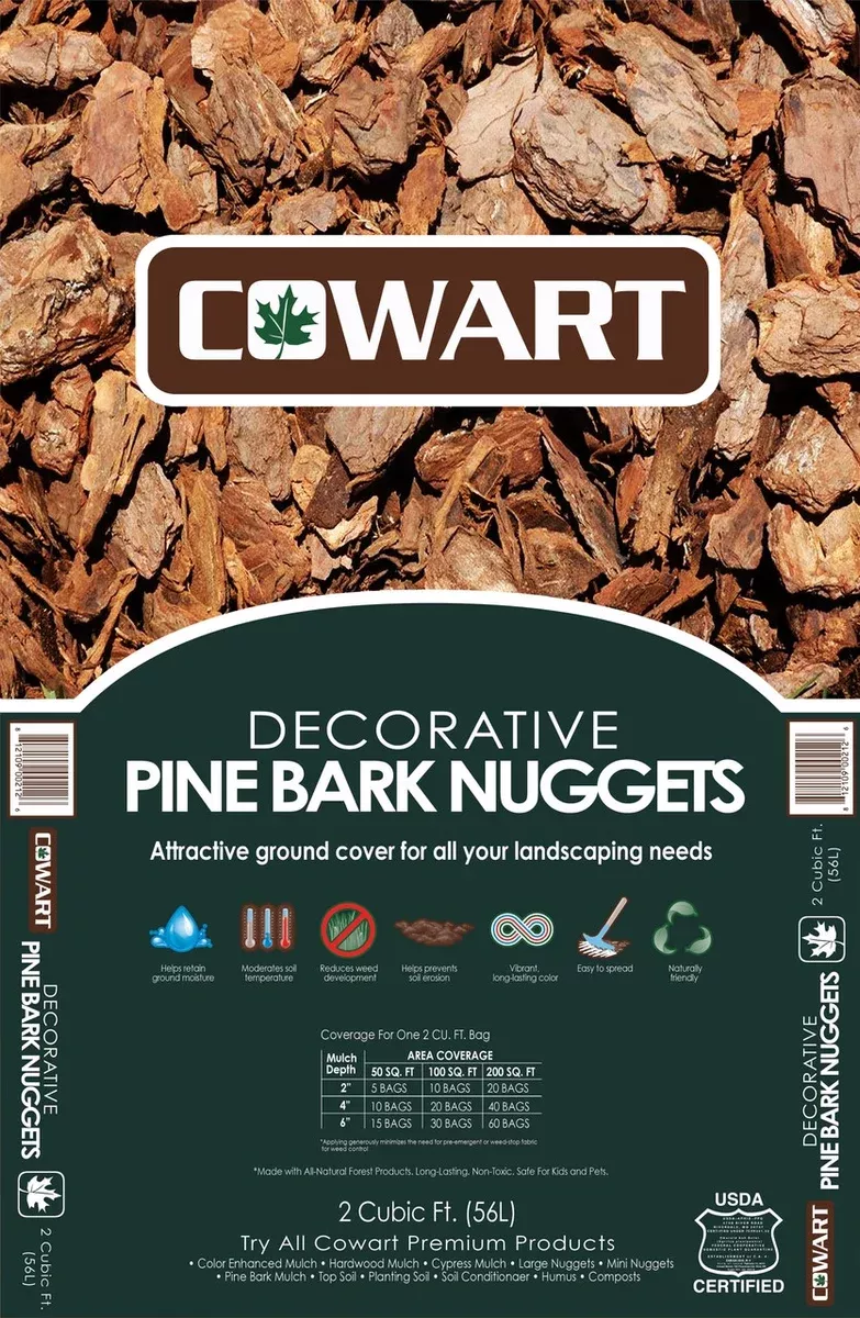 Pine Bark Nuggets 2cf 70/P