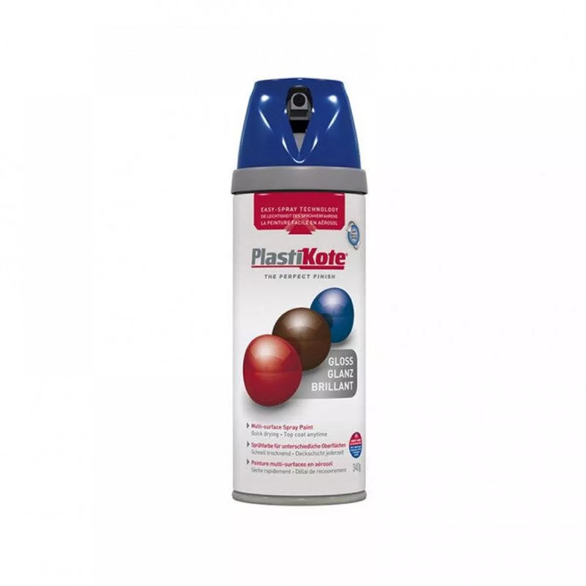Plastikote Premium Paint Spray | Gloss Finish | Pacific Blue | 400ml. – Default Title