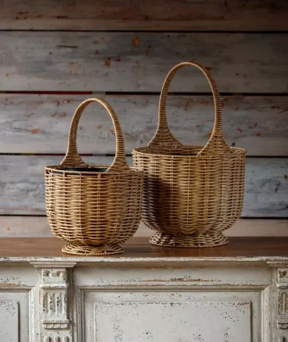 Poly Weave Garden Baskets