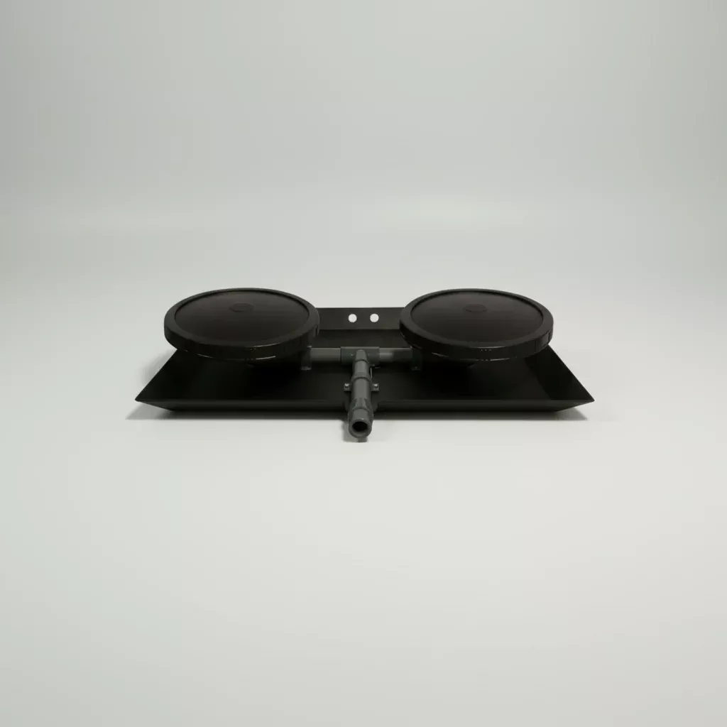 Pond Aerator Diffuser | Double Disc | Self-Sinking Base