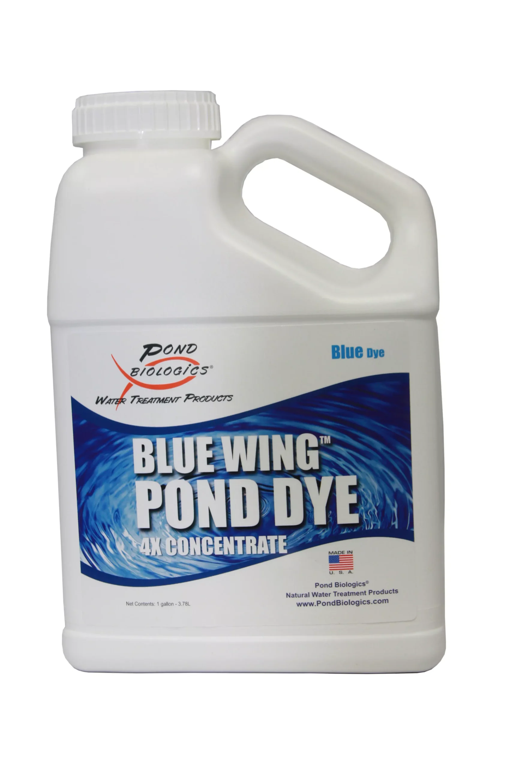 Pond Biologics Blue Wing 4X Super Strength Blue Pond Dye