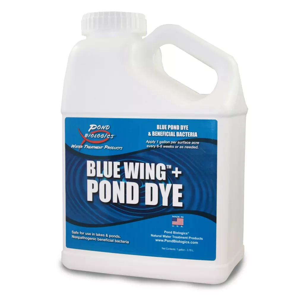 Pond Biologics Blue Wing Plus Pond Dye & Beneficial Bacteria