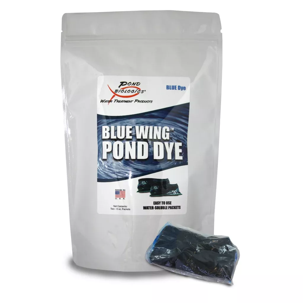 Pond Biologics Blue Wing Water Soluble Pond Dye Packets