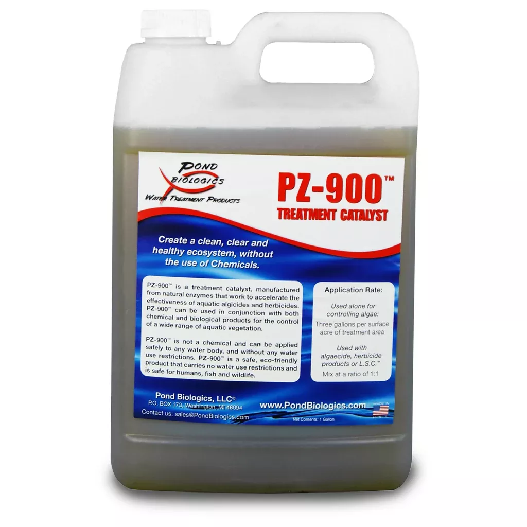 Pond Biologics PZ-900 Treatment Catalyst for Bacteria, Algaecides and Herbicides