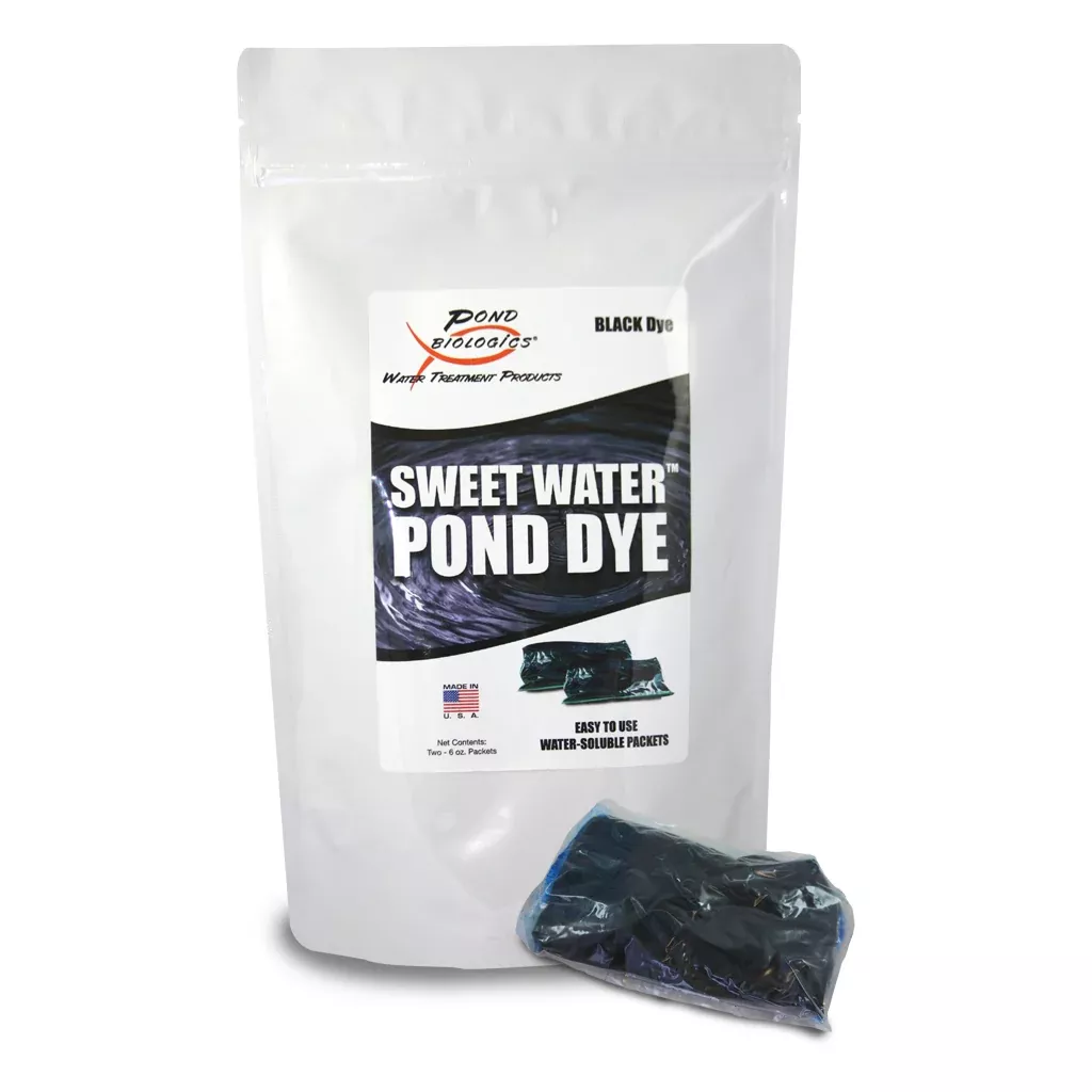 Pond Biologics Sweet Water Mirror Black Pond Dye Toss Packets