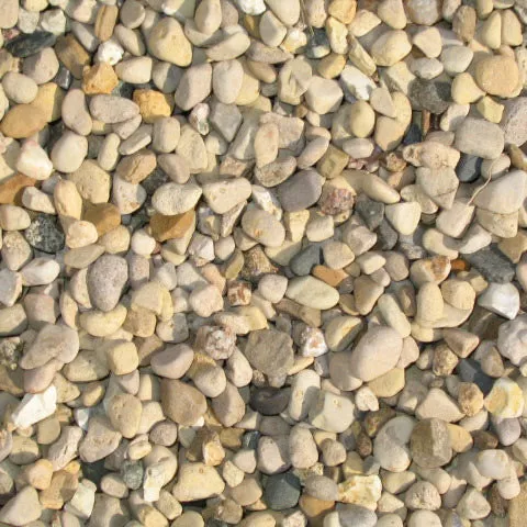 Pond Pebbles, 1/2 cu. Ft. Bagged Stone