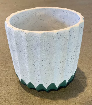 Pottery - Two-Tone Cog 7 inch