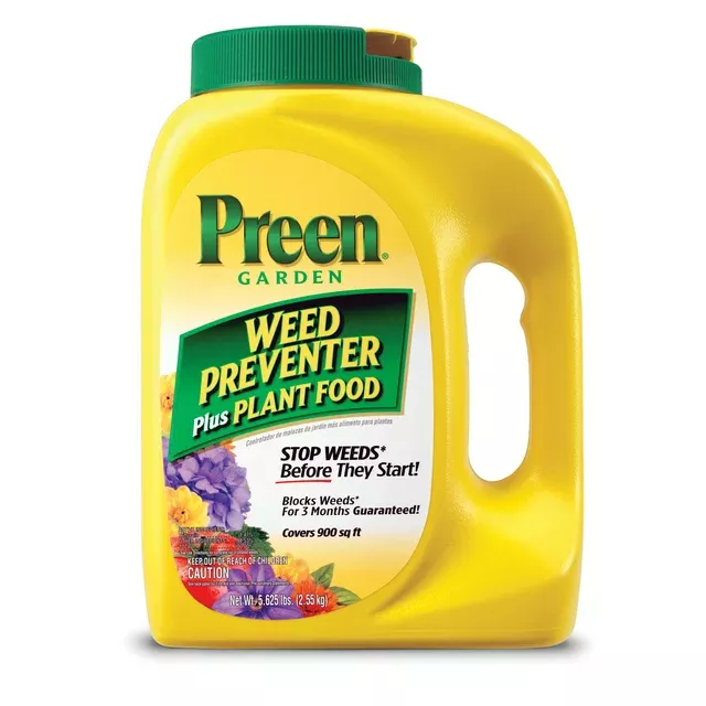 PREEN WEED PREVENTER + PLANT FOOD