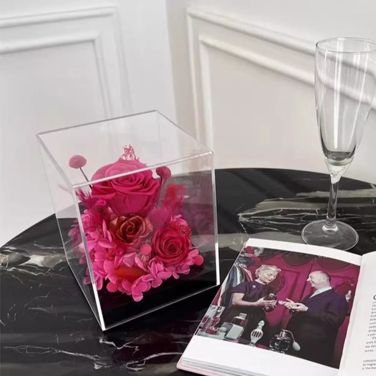 Preserved Flower Mini Square Box Collection – Floyd(121215cm)
