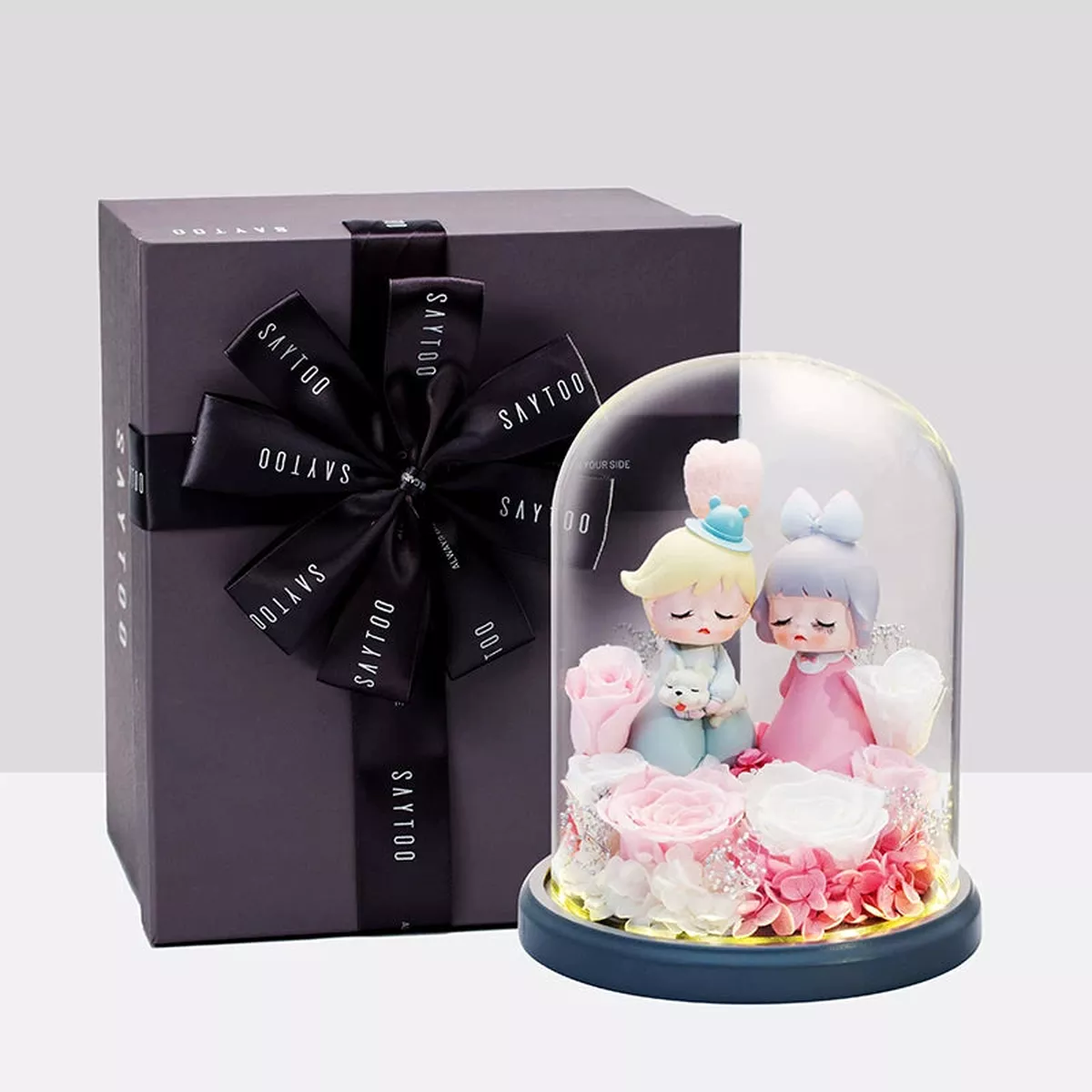 Preserved Rose Wedding Flower Box – Endless Affection