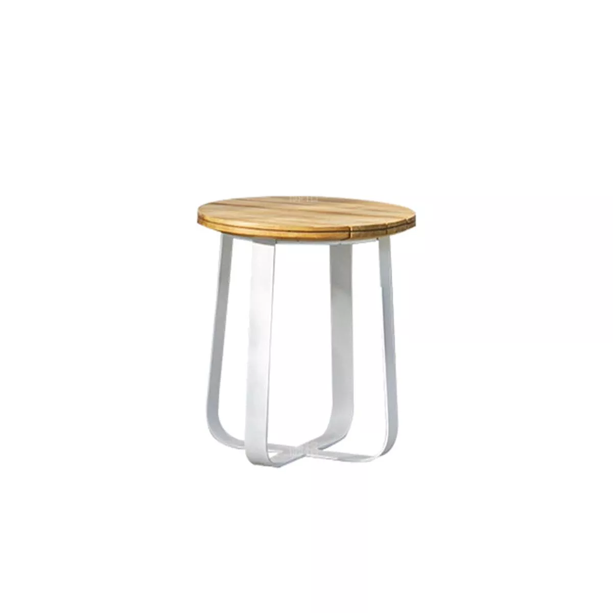 Rattan Sofa and Chair with Teak Tea Table – Side table