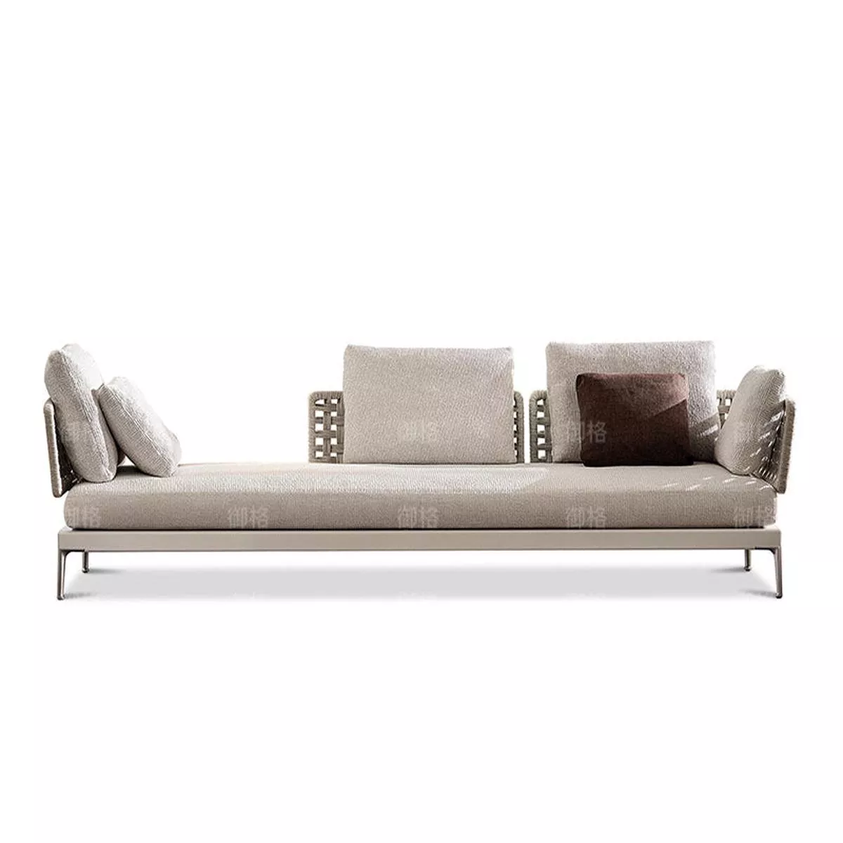 Rattan Sofa Set 17 – Three-seat sofa Type A