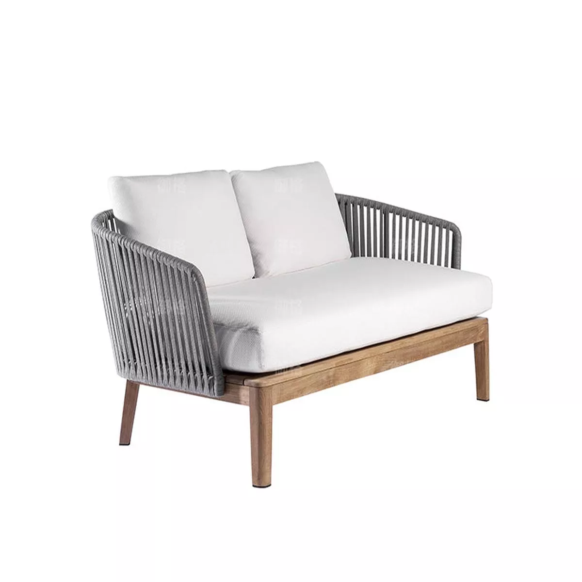 Rattan Sofa Set 18 – Double sofa (teak) | Combination