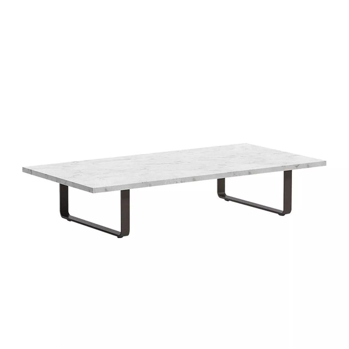Rattan Sofa Set 21 – stone plate coffee table