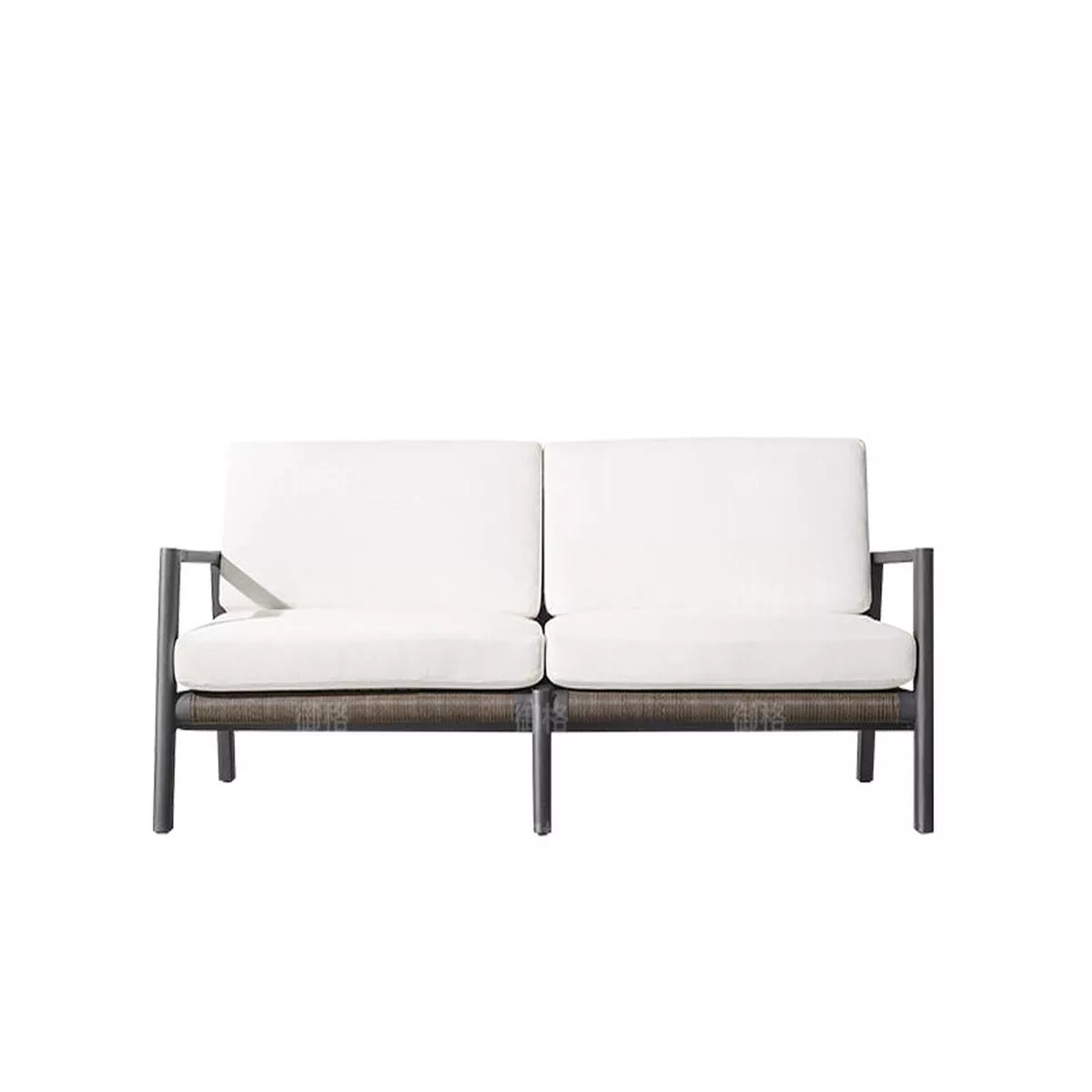 Rattan Sofa Set 23 – Double sofa (aluminum alloy)