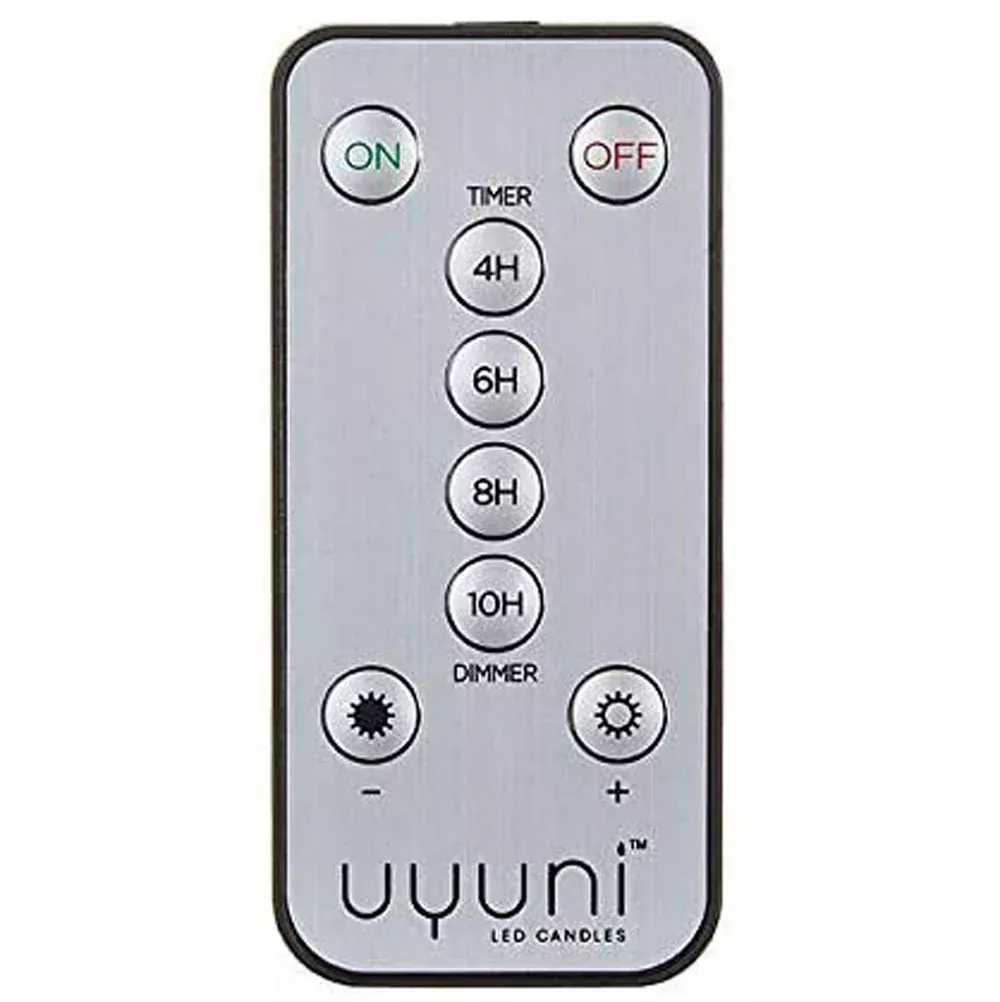 Raz, Uyuni Candle, Remote Control, 3.5"