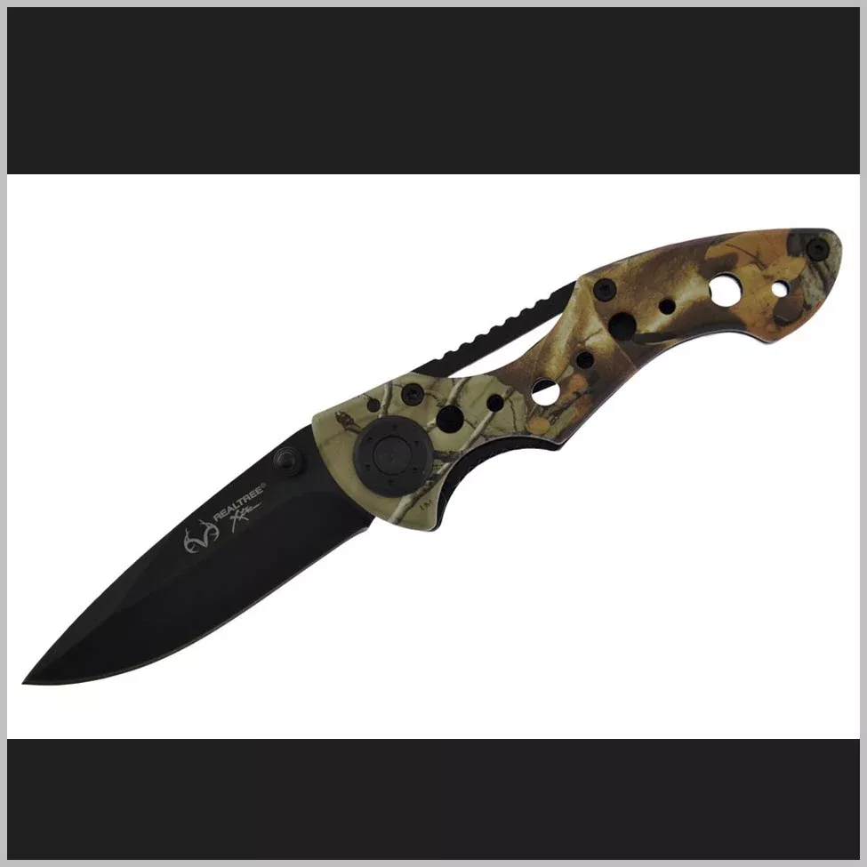 Realtree Aluminum Handle Knife