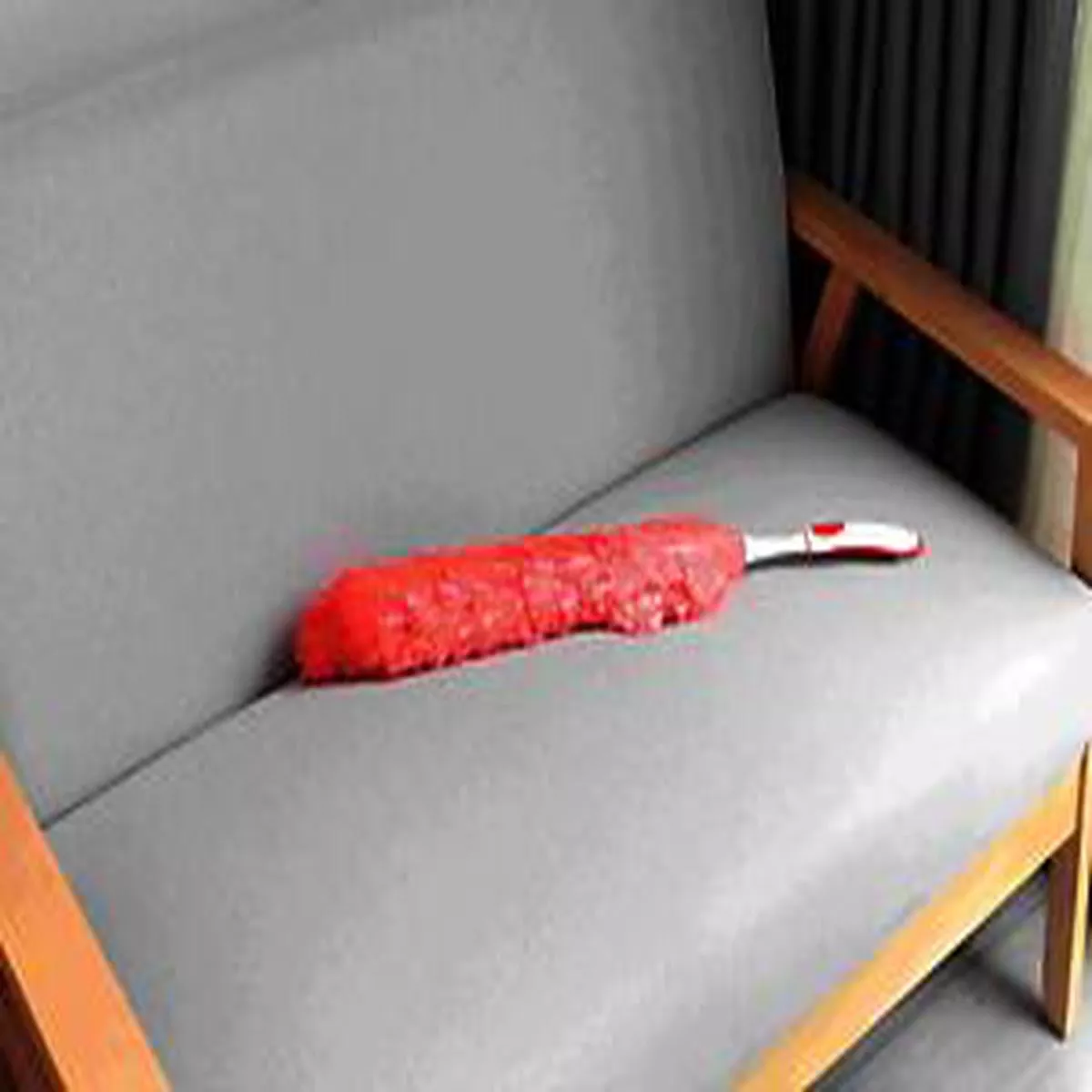 Red 61cm Flexible Microfibre Duster (Short Handle) – Default Title