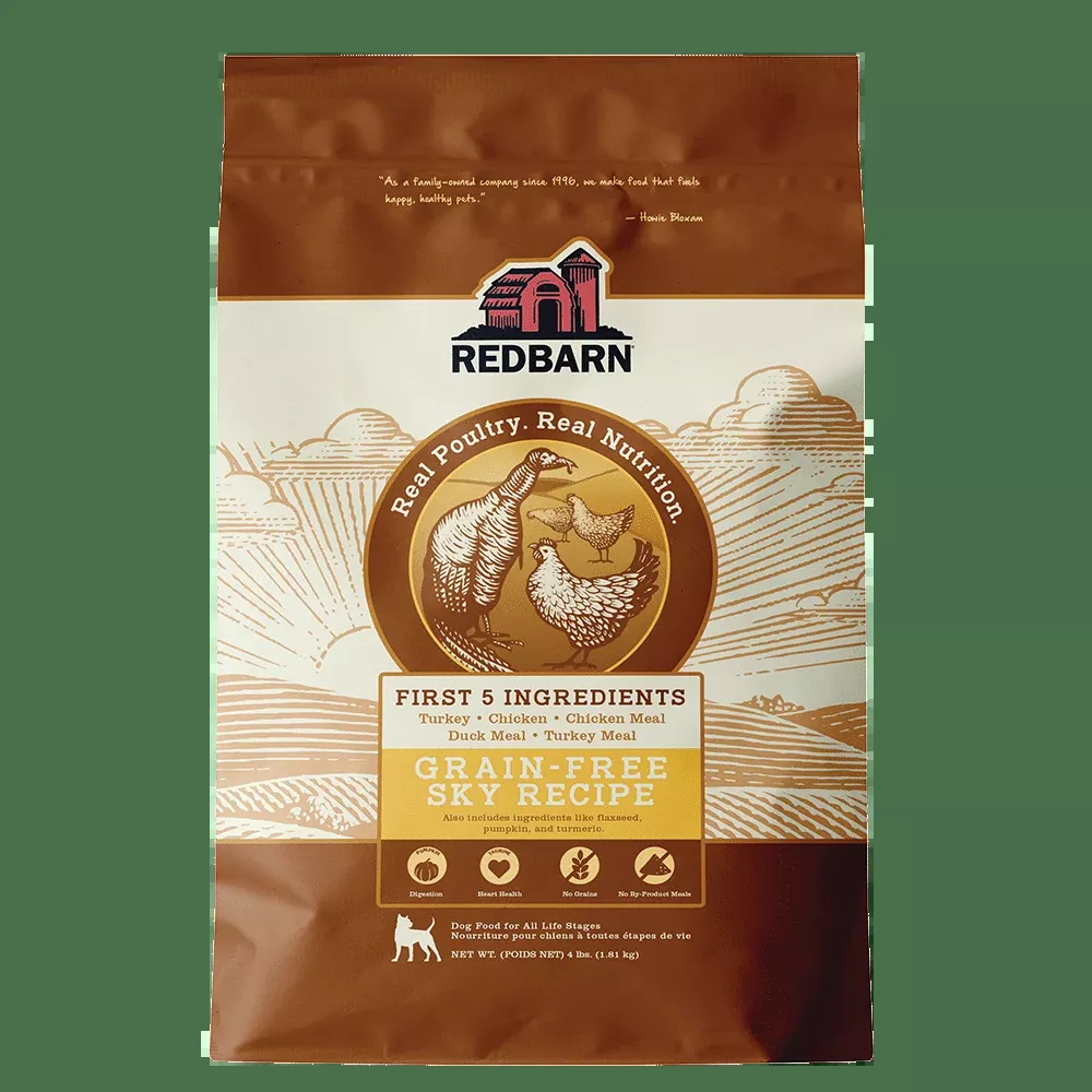 Red Barn Grain-Free Sky Recipe Dog Food, Turkey/Chicken 4 lb