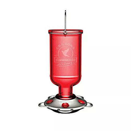 Red Elixir Hummingbird Feeder, 13 oz