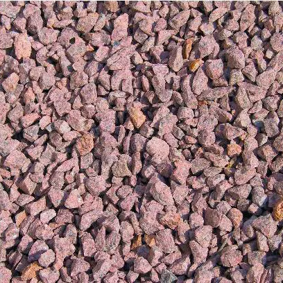 Red Granite Large, 1/2 Cu. Ft. Bagged Stone