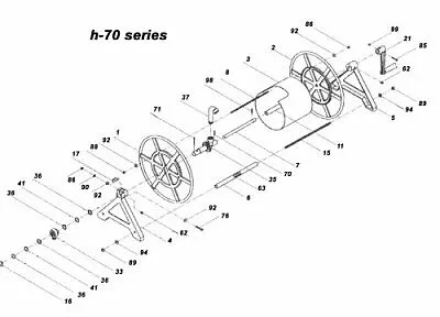 Replacement Parts for Old Style Nordic Reels Parts