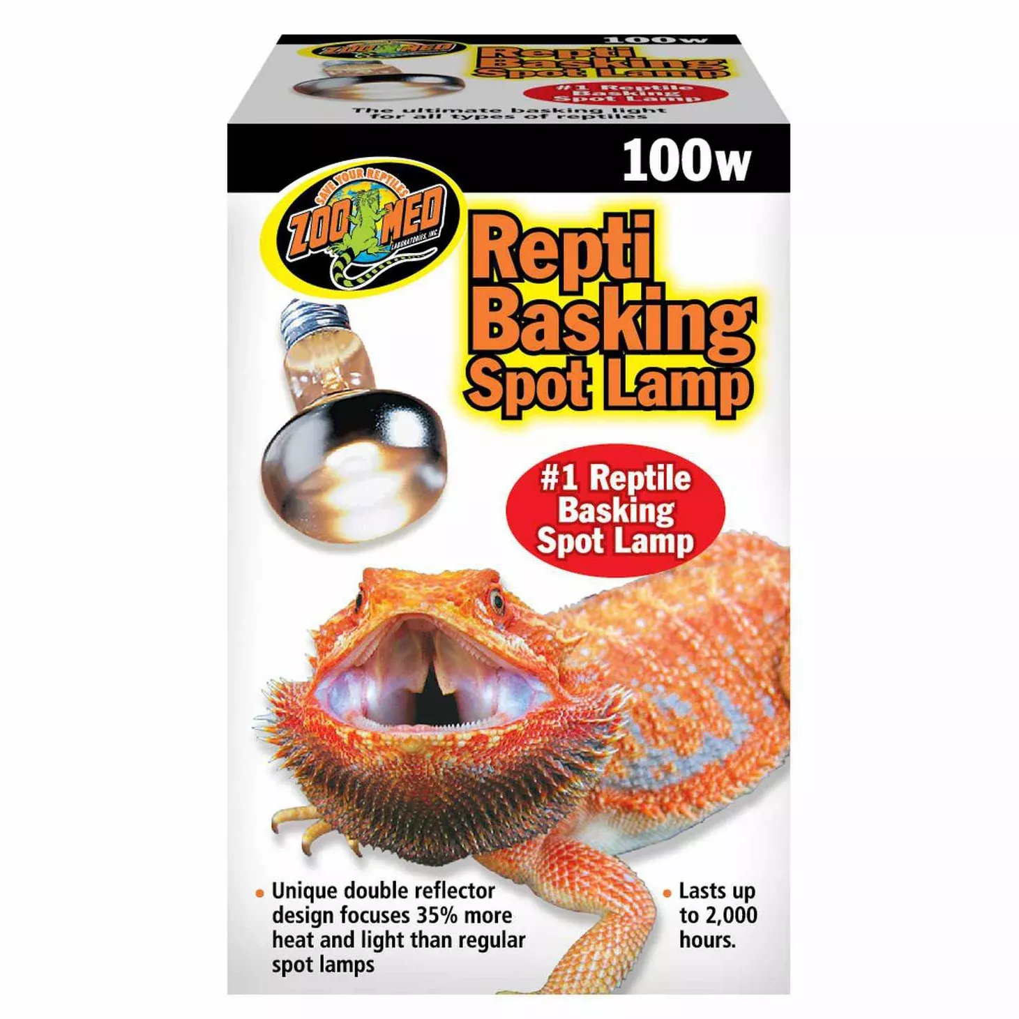 Repti Basking Spot Lamp, 100 Watt