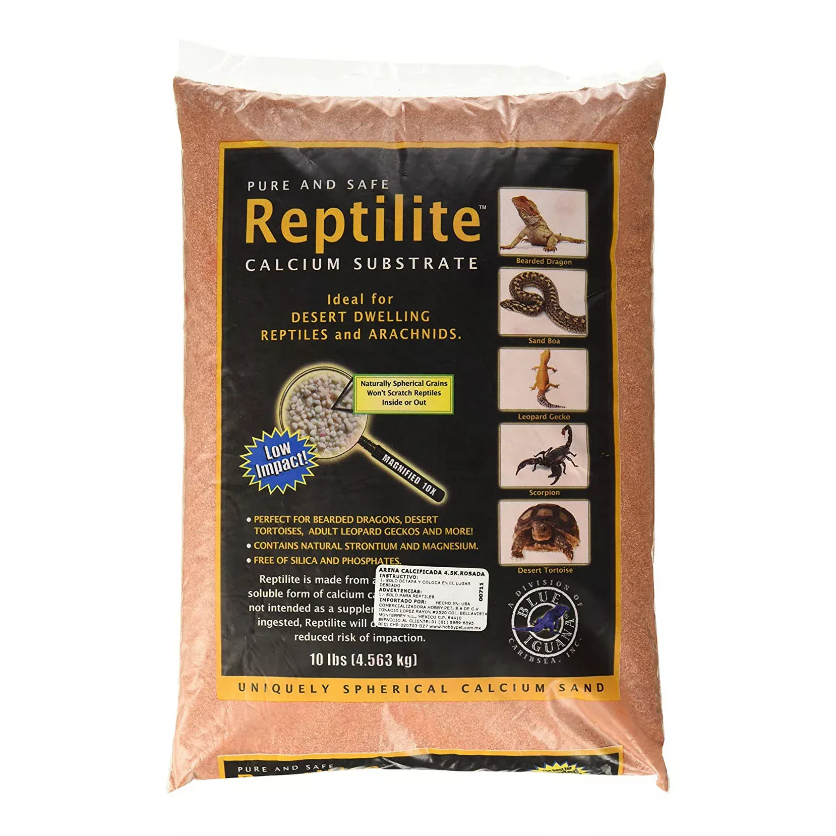 Reptilite Sand, Desert Rose,10 LB