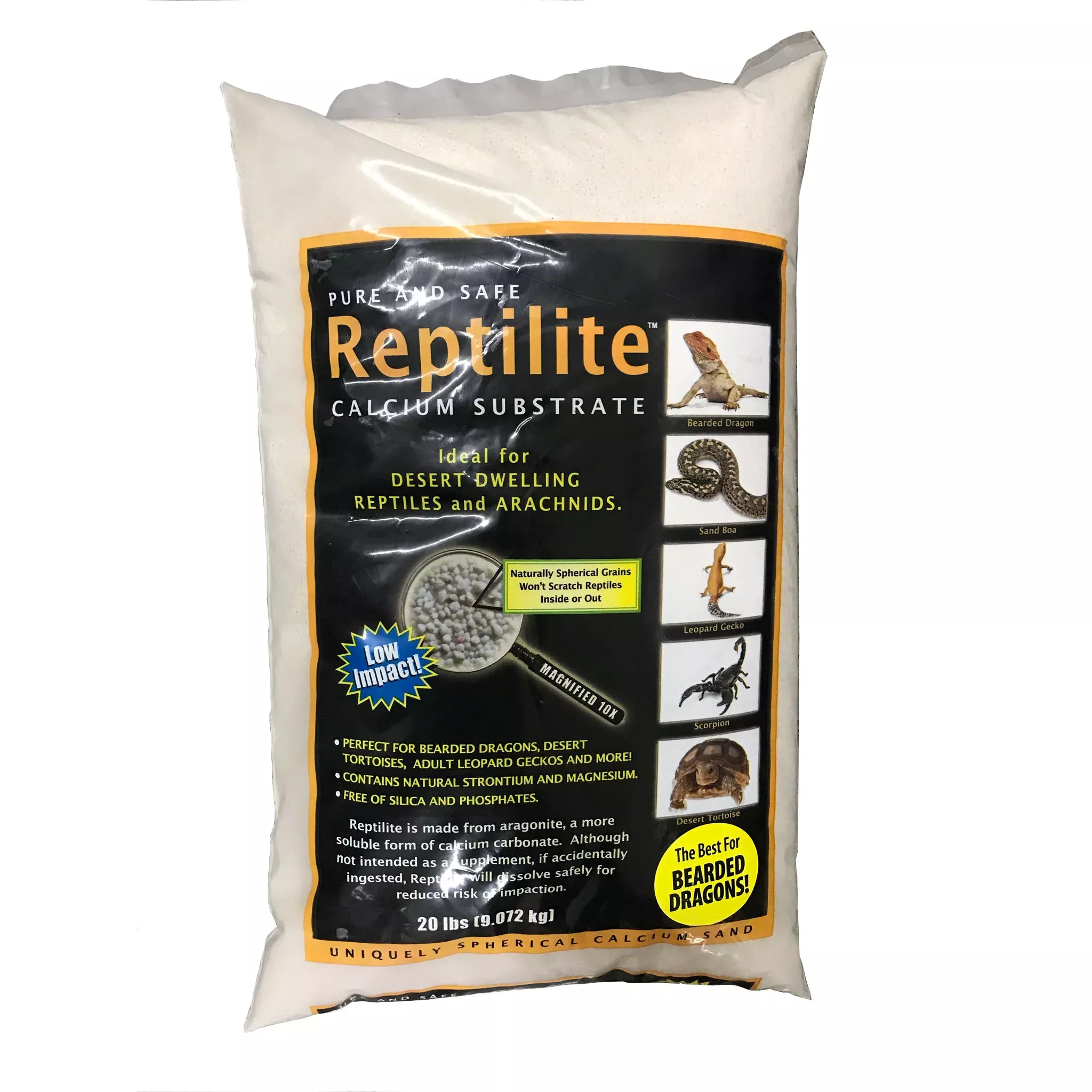 Reptilite Sand, Natural, 20 LB