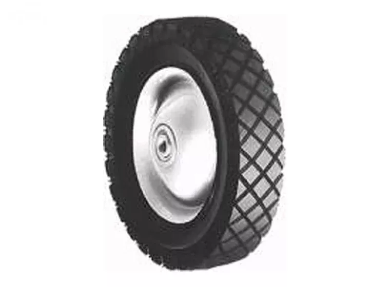 Rotary 271 Steel Wheel Used as a Rear Wheel on Snapper 21 inch Models