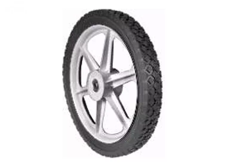Rotary 9078 Universal Plastic Wheel with Bearings. Centered Hub. Diamond Tre